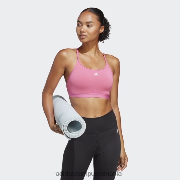 adidas campus romania sutien de sustinere usoara de antrenament aeroreact fucsia femei fucsie J266N29265