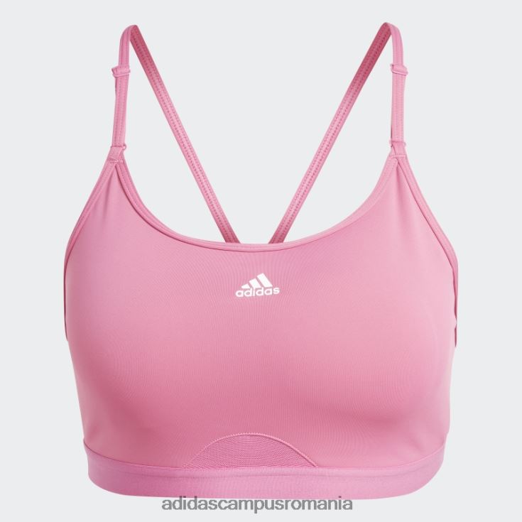 adidas campus romania sutien de sustinere usoara de antrenament aeroreact fucsia femei fucsie J266N29265