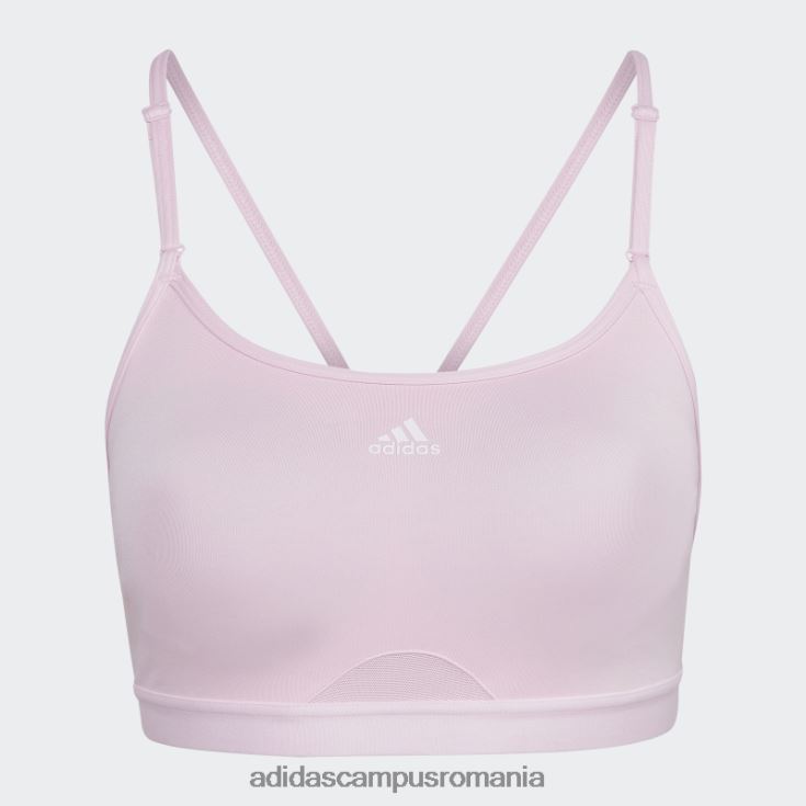 adidas campus romania sutien de sustinere usoara de antrenament aeroreact roz femei roz J266N23721