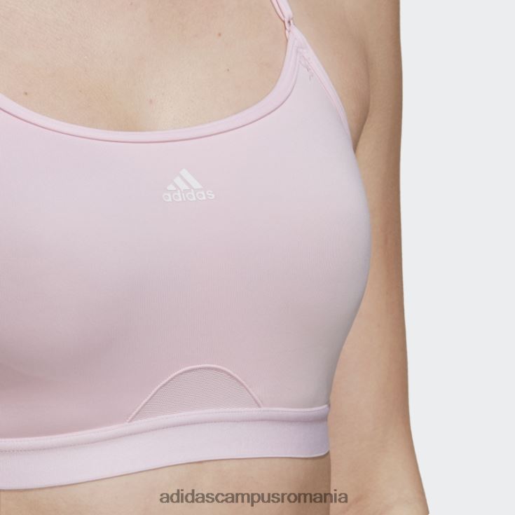 adidas campus romania sutien de sustinere usoara de antrenament aeroreact roz femei roz J266N23721