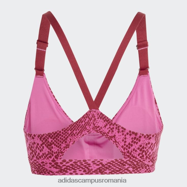 adidas campus romania sutien de sustinere usoara pentru antrenament aeroimpact fucsia femei fucsia/visiniu J266N29362