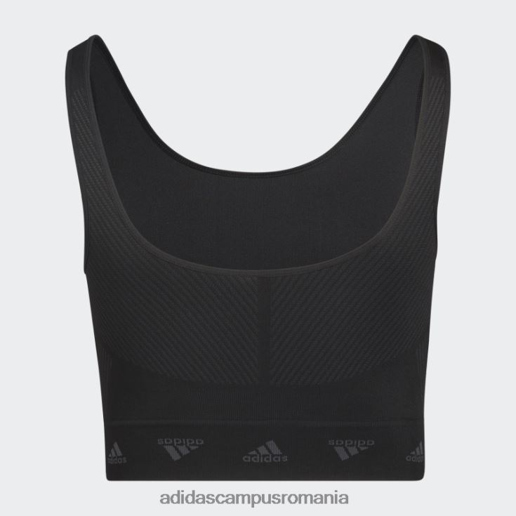 adidas campus romania sutien negru aeroknit de sustinere usoara (plus size) fierbinte femei gri inchis J266N23244
