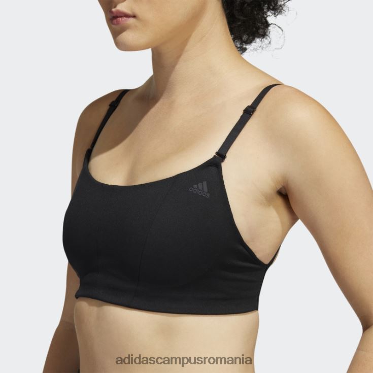 adidas campus romania sutien negru de susținere a luminii yoga studio adidas femei negru J266N217367