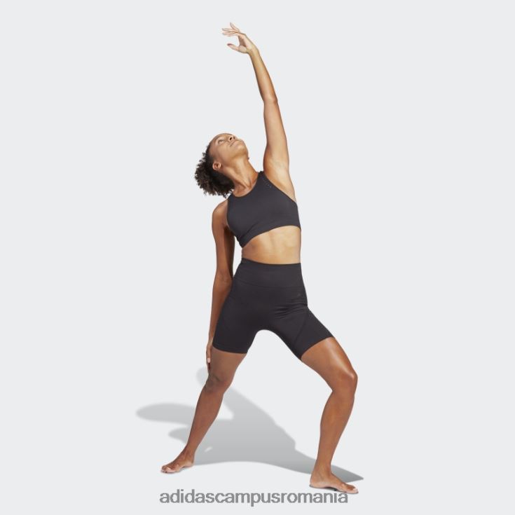 adidas campus romania sutien negru de susținere ușoară de antrenament aeroknit adidas femei negru J266N217169