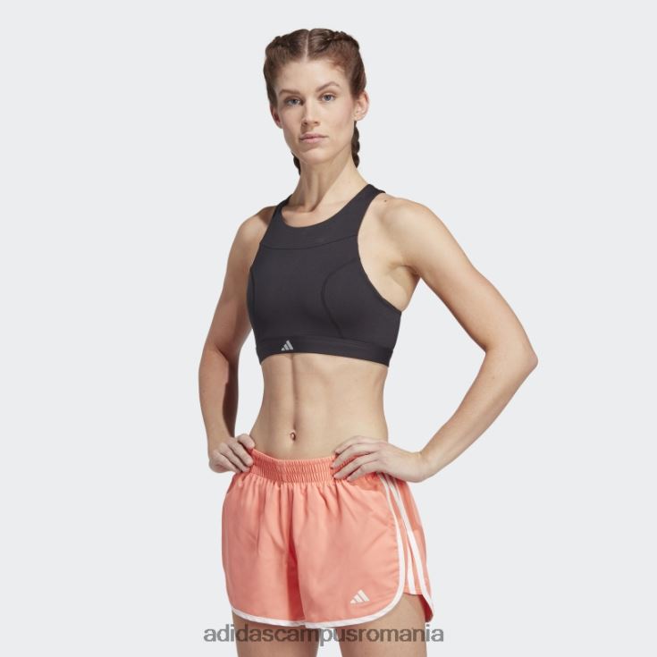 adidas campus romania sutien negru pentru alergare cu suport mediu adidas femei negru J266N29057