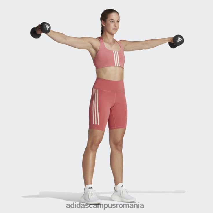 adidas campus romania sutien roșu pentru antrenament powerimpact cu suport mediu femei roșu J266N210391