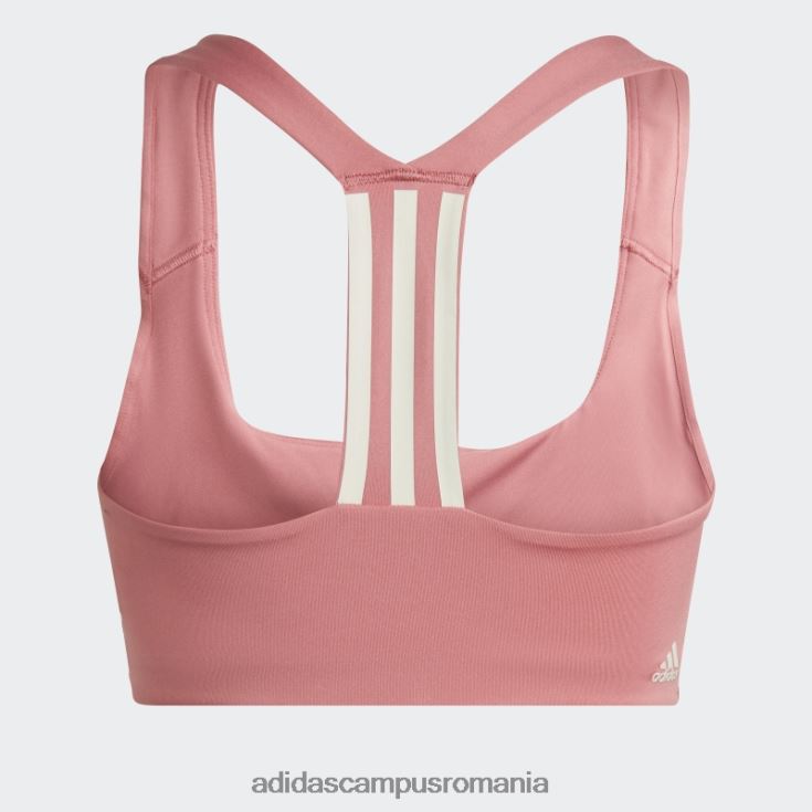 adidas campus romania sutien roșu pentru antrenament powerimpact cu suport mediu femei roșu J266N210391