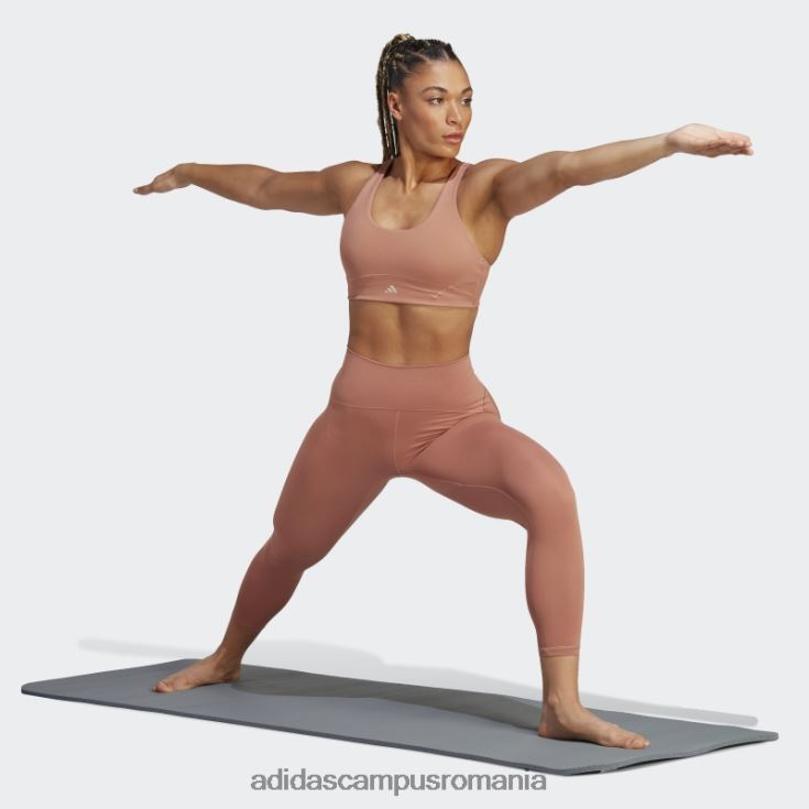 adidas campus romania sutien stilat clay coreflow luxe studio cu suport mediu adidas femei lut J266N23717
