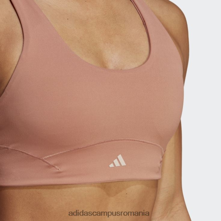 adidas campus romania sutien stilat clay coreflow luxe studio cu suport mediu adidas femei lut J266N23717