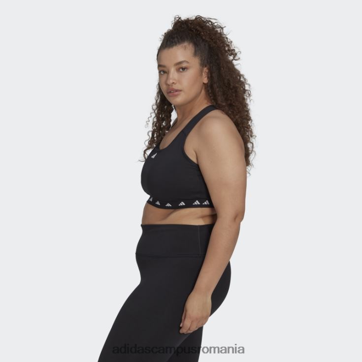adidas campus romania sutien techfit negru powerreact training cu susținere medie (mărime plus) femei negru J266N216955