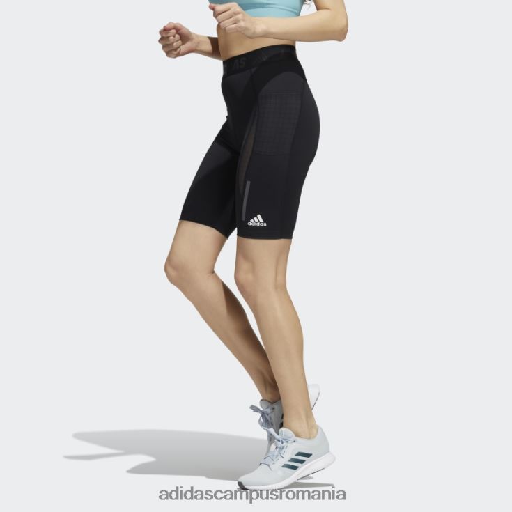 adidas campus romania techfit heat.rdy colanti scurti negri femei negru J266N23170