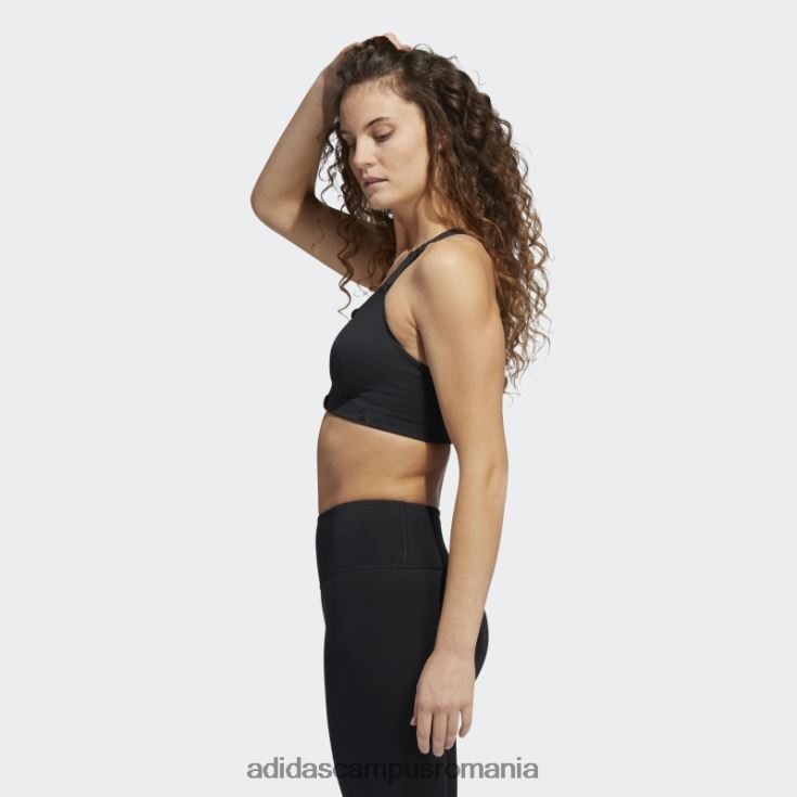adidas campus romania tlrd impact luxe training sutien cu fermoar de înaltă susținere negru femei alb negru J266N217017