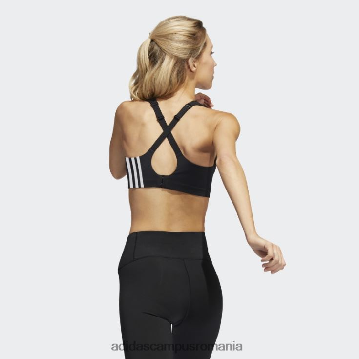 adidas campus romania tlrd impact training sutien de sustinere inalta moda neagra femei alb negru J266N216446
