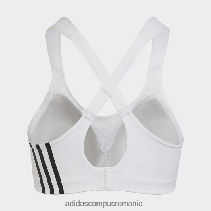 adidas campus romania tlrd impact training sutien de sustinere mare (plus size) alb fierbinte femei alb negru J266N23240