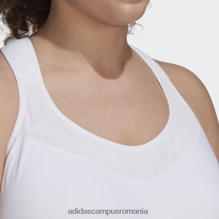 adidas campus romania tlrd impact training sutien de sustinere mare (plus size) fashion white femei alb negru J266N217545