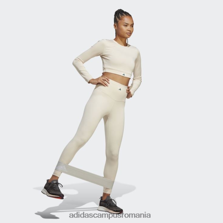 adidas campus romania top crop top cu mânecă lungă de club sportiv de in adidas femei lenjerie J266N217187