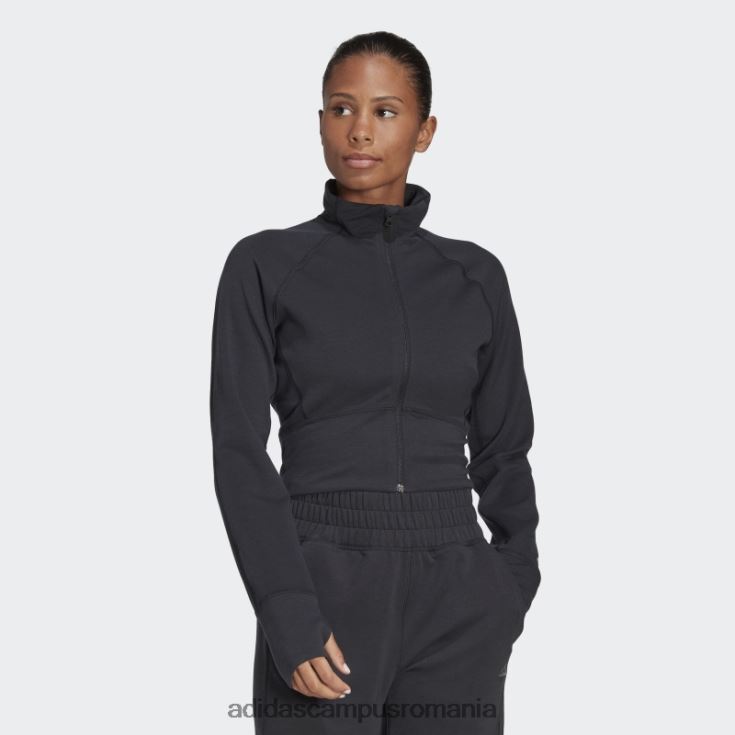 adidas campus romania top negru aeroready studio femei negru J266N210685