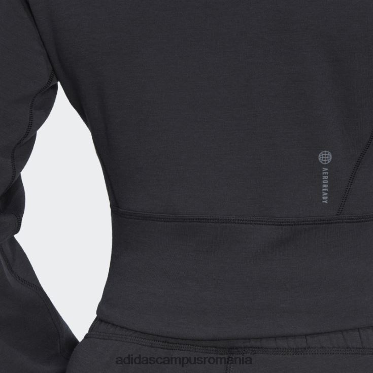 adidas campus romania top negru aeroready studio femei negru J266N210685