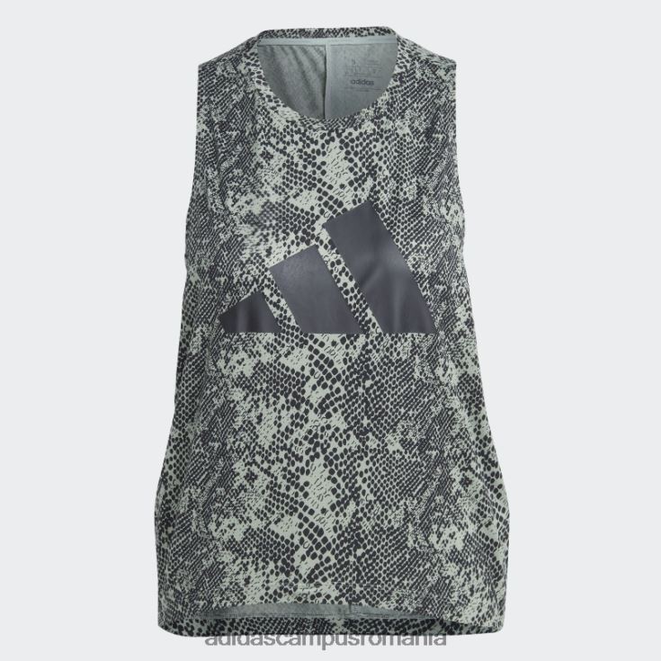 adidas campus romania tricou cu imprimeu cu icoane de tren, verde argintiu femei verde argintiu/negru J266N29380