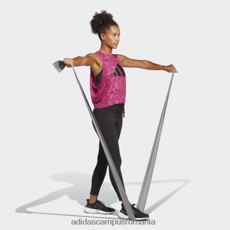 adidas campus romania tricou cu imprimeu cu icoane trenuri fucsia femei fucsia/visiniu J266N29163