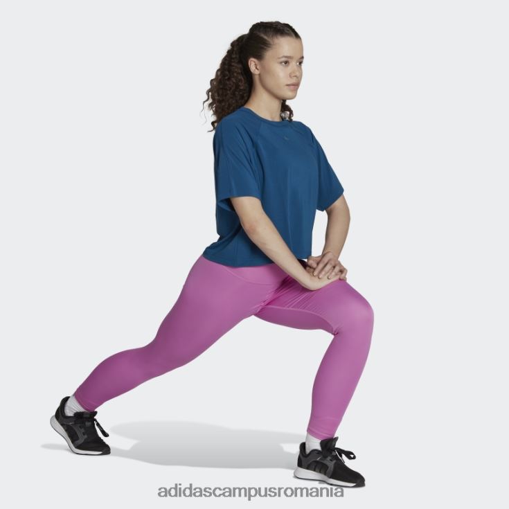 adidas campus romania tricou cu spate marin aeroready femei marin J266N22795