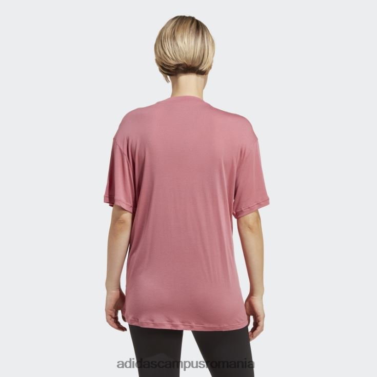 adidas campus romania tricou roz pentru alăptare aeroready train essentials (maternitate) adidas femei roz/alb J266N29645