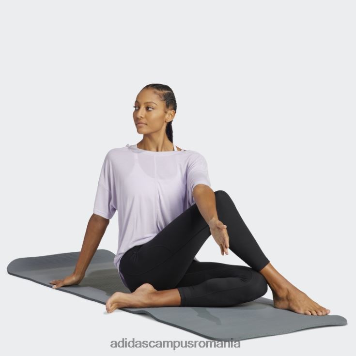 adidas campus romania tricou supradimensionat silver dawn yoga studio adidas femei zori argintii J266N29183