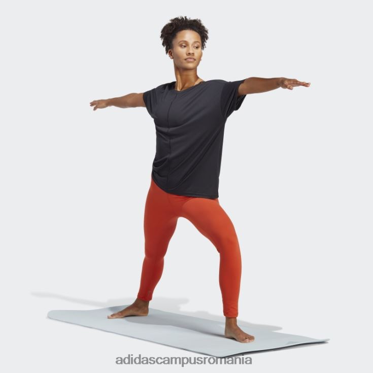 adidas campus romania tricou supradimensionat yoga studio negru femei negru J266N29415