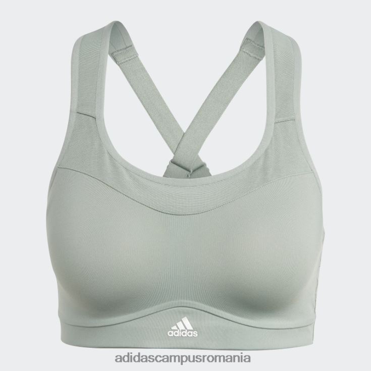 adidas campus romania verde argintiu fierbinte tlrd impact antrenament sutien de înaltă susținere femei verde argintiu/alb J266N29274