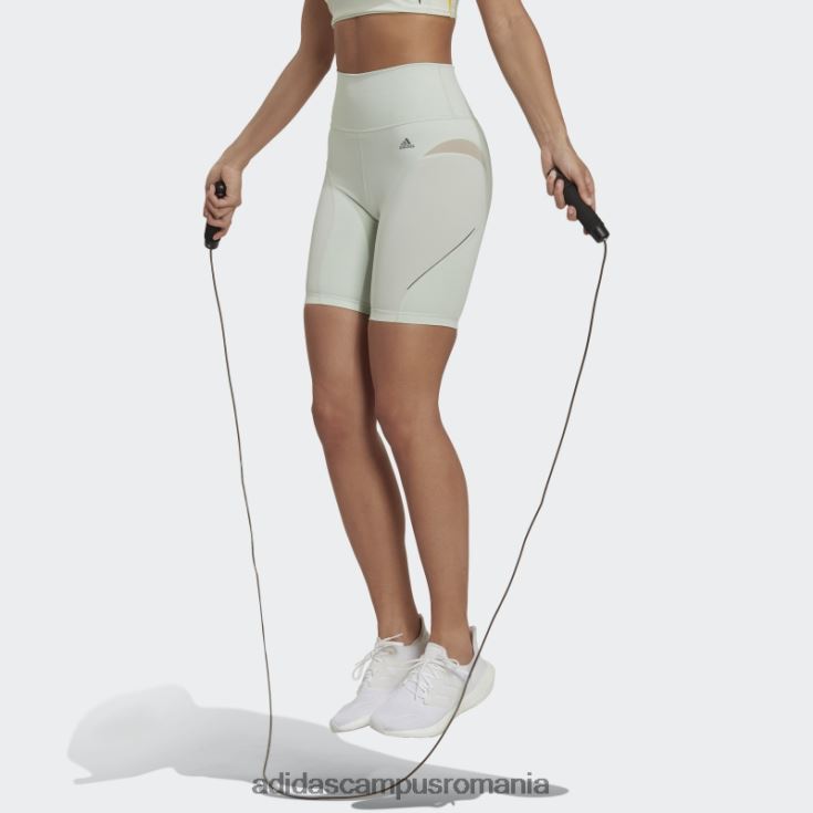 adidas campus romania verde croit hiit 45 secunde antrenament leggings scurte moda femei verde J266N210707