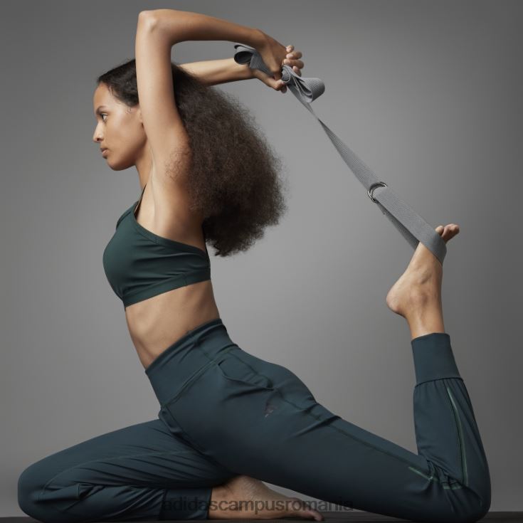 adidas campus romania verde echilibru autentic pantaloni yoga moda femei verde J266N210599