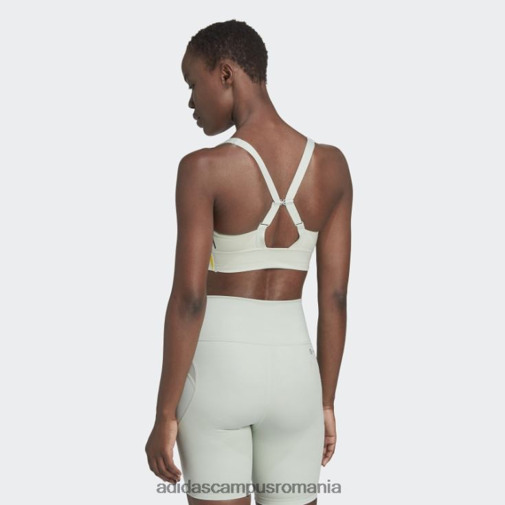 adidas campus romania verde powerimpact luxe antrenament sutien mediu hiit adidas femei verde galben J266N217565