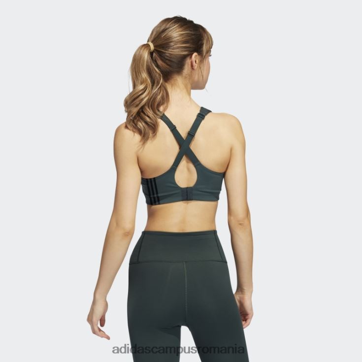 adidas campus romania verde tlrd impact antrenament high-support sutien fashion femei verde J266N23719