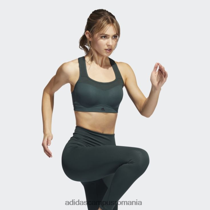 adidas campus romania verde tlrd impact antrenament high-support sutien fashion femei verde J266N23719