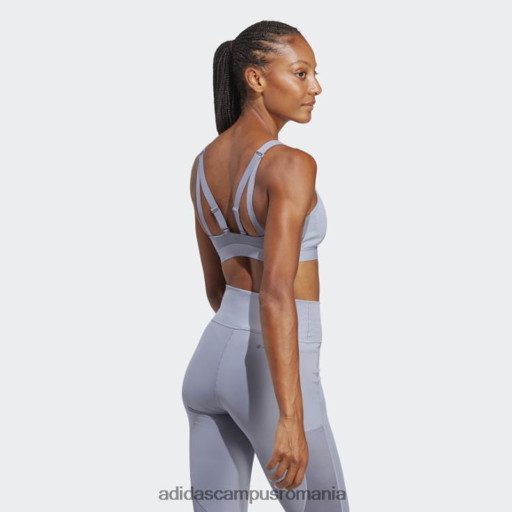 adidas campus romania violet argintiu tlrd muta antrenament sutien de sustinere inalta fierbinte femei violet argintiu J266N216490