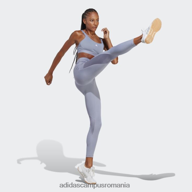 adidas campus romania violet argintiu tlrd muta antrenament sutien de sustinere inalta fierbinte femei violet argintiu J266N216490