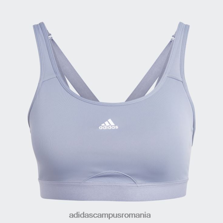 adidas campus romania violet argintiu tlrd muta antrenament sutien de sustinere inalta fierbinte femei violet argintiu J266N216490