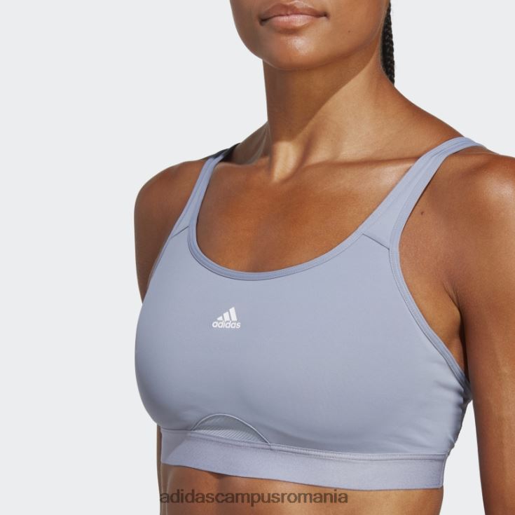adidas campus romania violet argintiu tlrd mutare antrenament sutien inalt de sustinere femei violet argintiu J266N210155