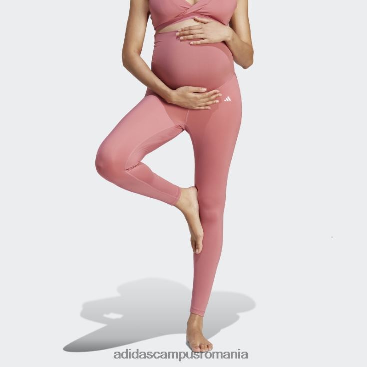 adidas campus romania yoga 7/8 jambiere (maternitate) moda roz femei roz J266N29612