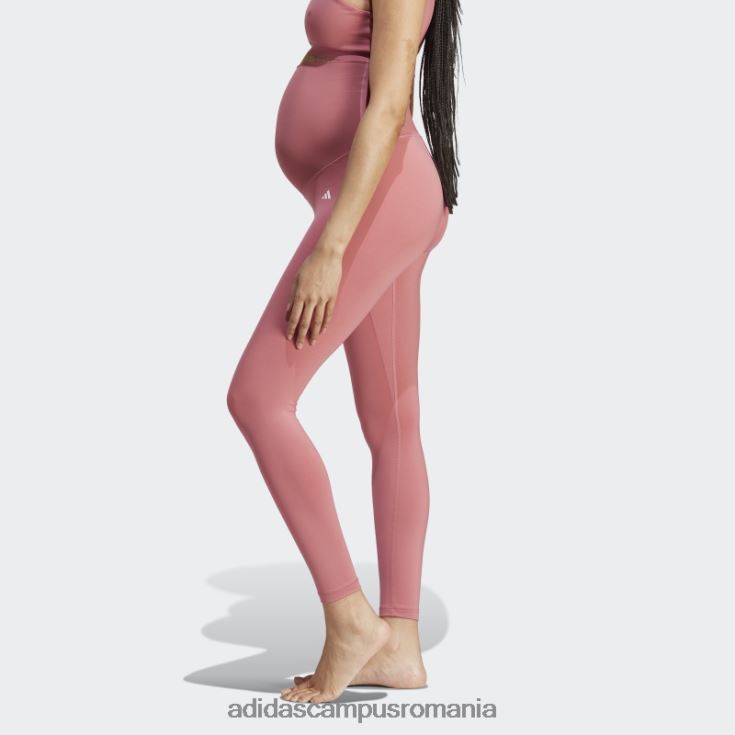 adidas campus romania yoga 7/8 jambiere (maternitate) moda roz femei roz J266N29612