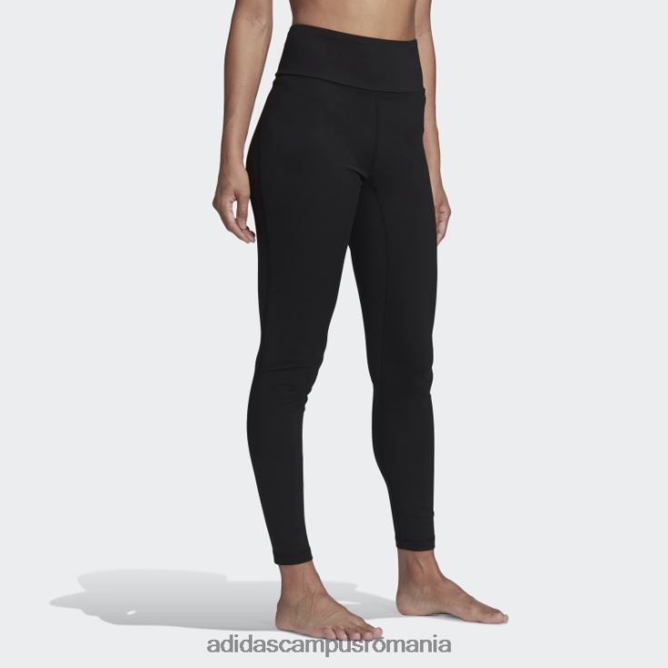 adidas campus romania yoga essentials jambiere cu talie înaltă negru femei negru J266N216393