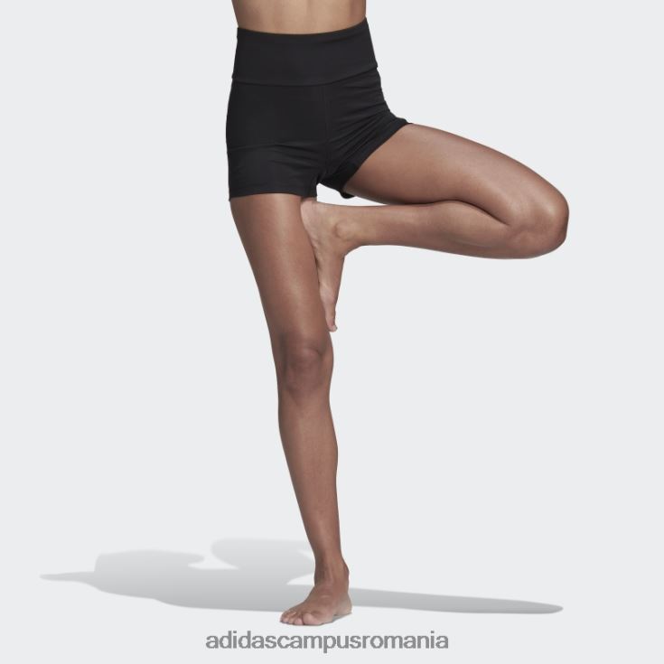 adidas campus romania yoga essentials jambiere scurte cu talie înaltă adidas negru femei negru J266N210356