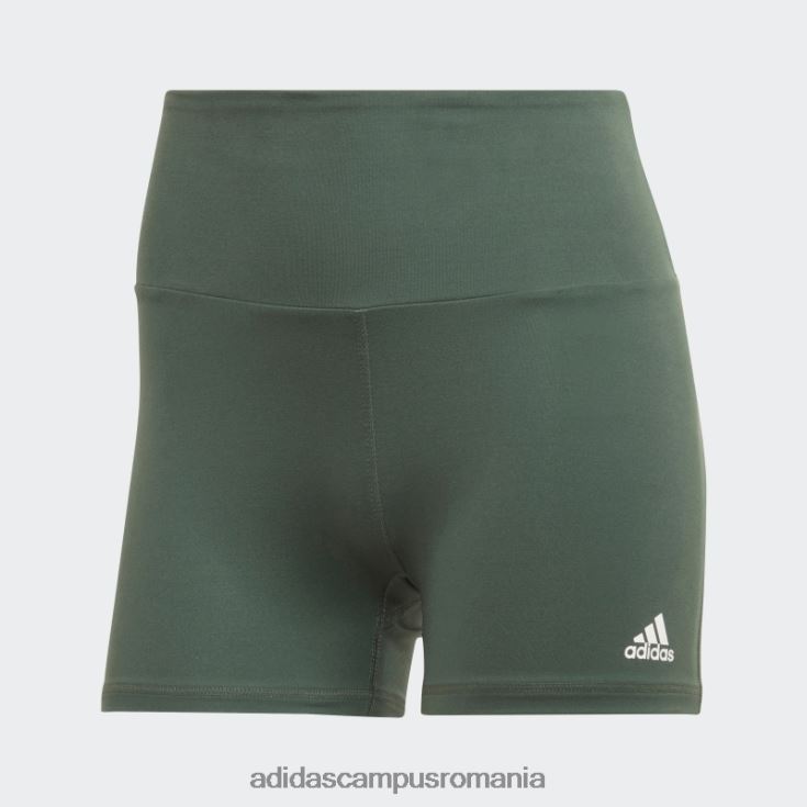 adidas campus romania yoga essentials jambiere scurte cu talie înaltă oxid verde adidas femei oxid verde J266N210494