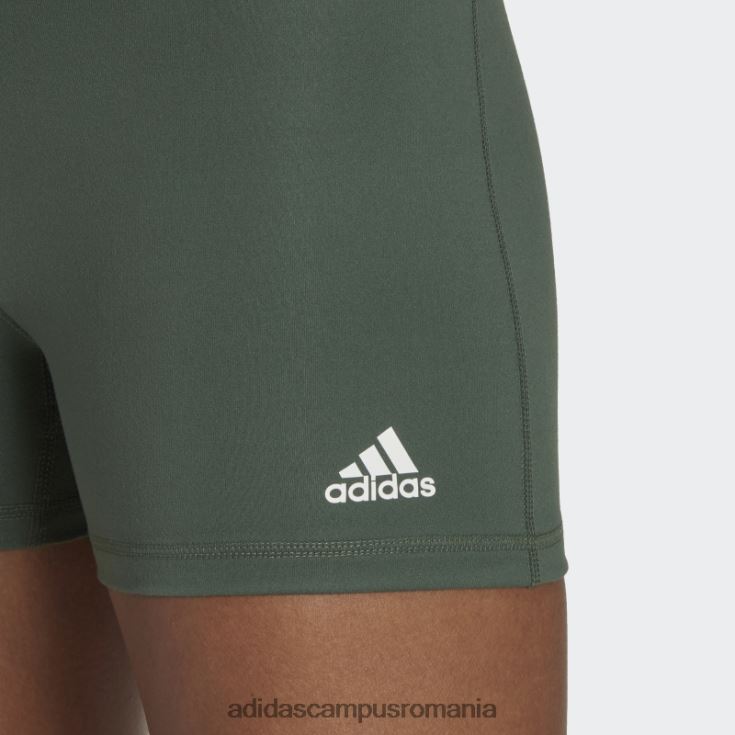adidas campus romania yoga essentials jambiere scurte cu talie înaltă oxid verde adidas femei oxid verde J266N210494