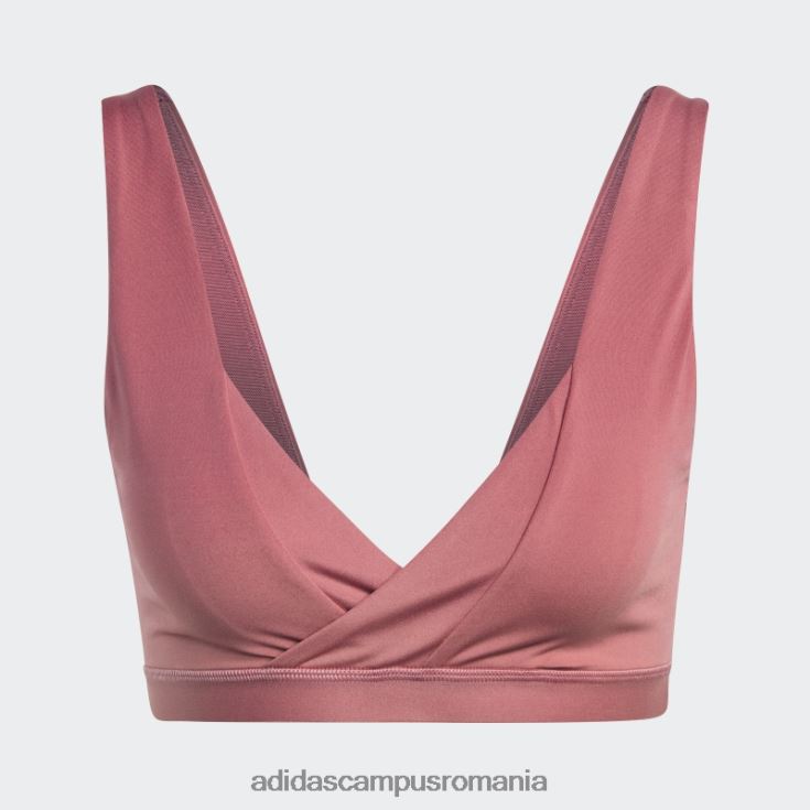 adidas campus romania yoga essentials studio sutien de alăptare cu susținere luminoasă roz femei roz J266N29386