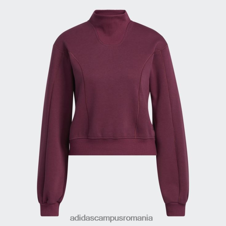 adidas campus romania yoga stratificat top crimson femei purpuriu J266N22827