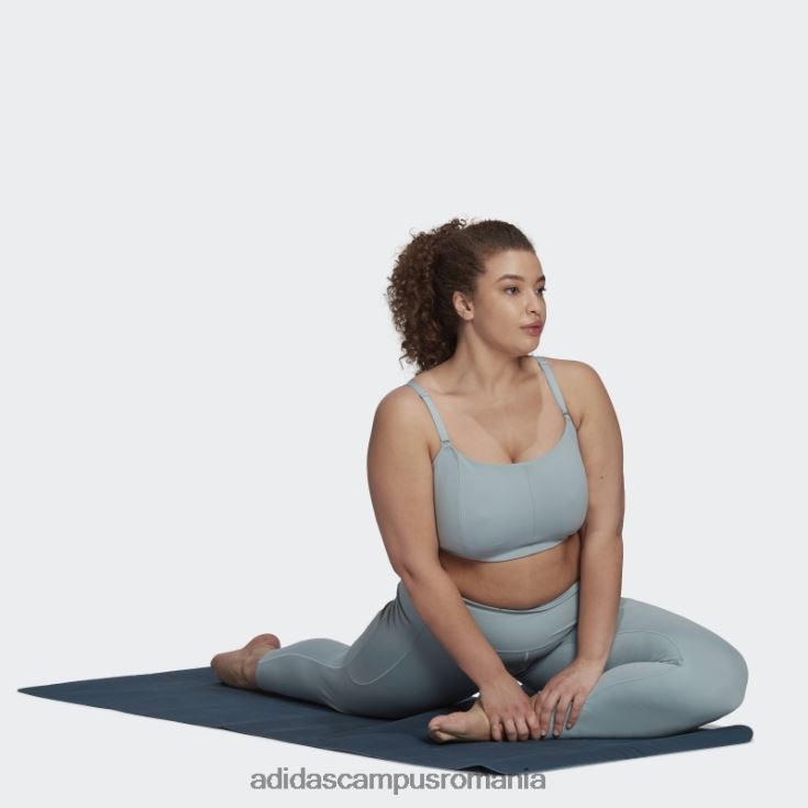 adidas campus romania yoga studio 7/8 jambiere (plus marime) fashion gri femei gri J266N210504