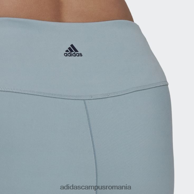 adidas campus romania yoga studio 7/8 jambiere (plus marime) fashion gri femei gri J266N210504