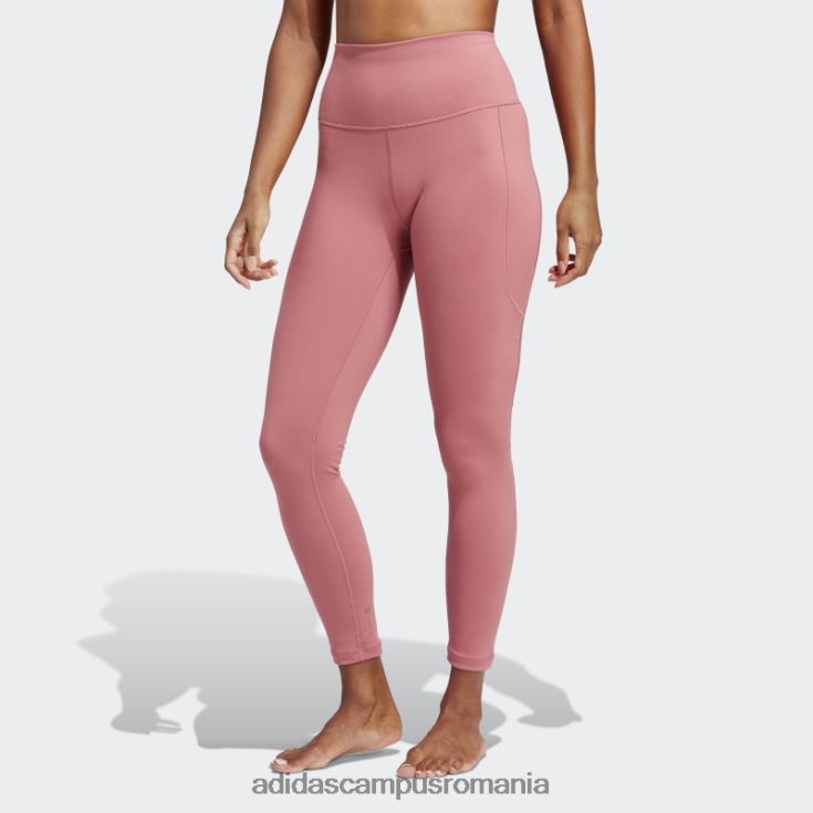 adidas campus romania yoga studio 7/8 jambiere roz femei roz J266N22621