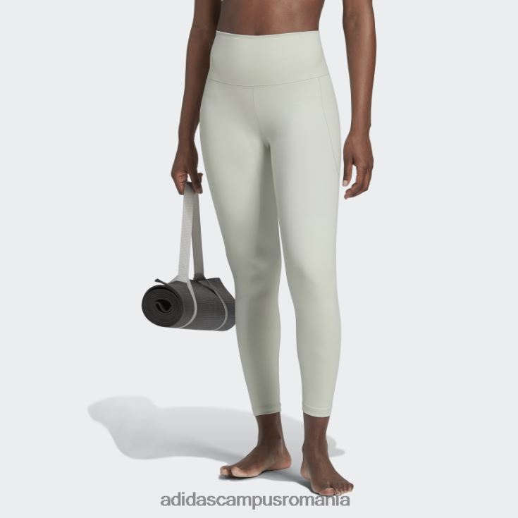 adidas campus romania yoga studio 7/8 jambiere verzi femei verde J266N217529
